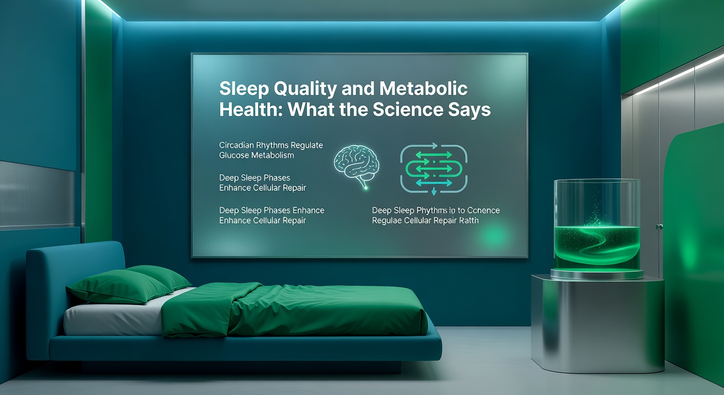 How Conceptual Health Works with: Sleep quality and metabolic health: what the science says
